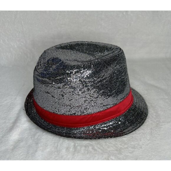 Hello Kitty Fedora Hat One Size Sparkling Red Trim Embroidery Sanrio 2012 - Picture 4 of 8